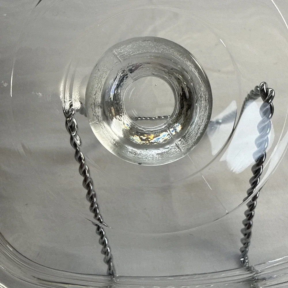 Pyrex Clear Glass Replacement Lid Fits 6.5